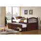 Pacific Landing Twin Panel Bed with Trundle in Cherry, , large