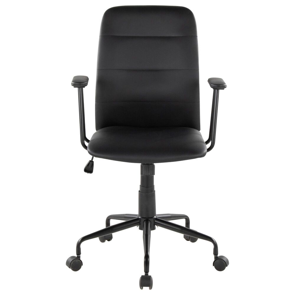 Lumisource Fredrick Office Chair in Black, , large