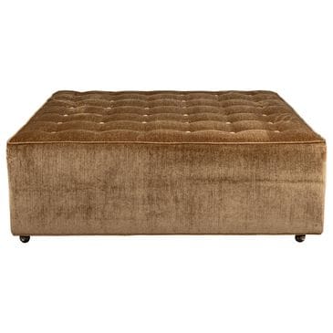 Huntington House Cocktail Ottoman in Gold, , large