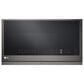 LG 2-Piece Kitchen Package with 6.3 Cu. Ft. Smart Freestanding Electric Range and 2.1 Cu. Ft. Smart Over-the-Range Microwave in Black Stainless Steel, , large