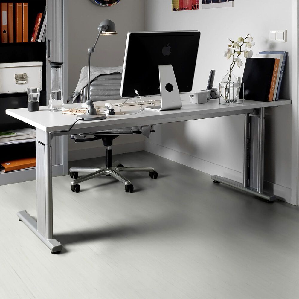Forbo Marmoleum Cinch Loc Seal 12&quot; x 36&quot; Laminate Tile in Sandy Chalk, , large