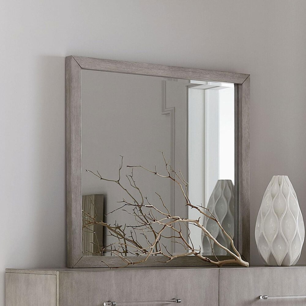 Urban Home Argento 6-Drawer Dresser and Mirror in Misty Grey, , large