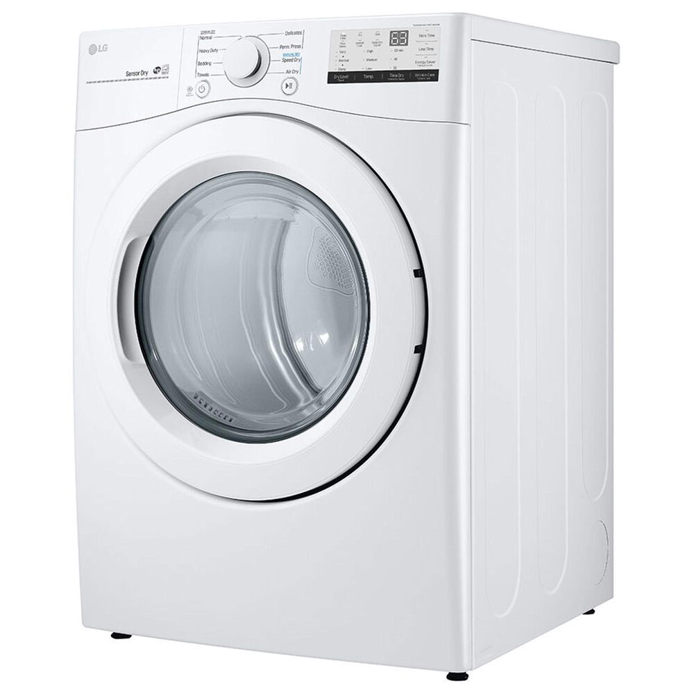 LG 7.4 Cu. Ft. Ultra Large Capacity Gas Dryer in White, , large