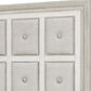 Chapel Hill Camila 3-Piece Queen Bedroom Set in White and Silver, , large