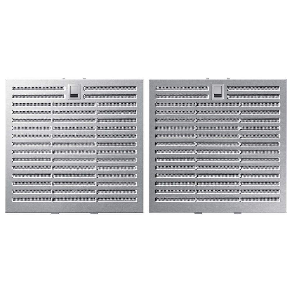 Samsung Bespoke 36&quot; Bespoke Smart Wall Mount Hood with LCD Display in Clean Grey and Stainless Steel, , large