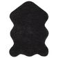 Safavieh Sheep Shag SSG101C 2"6" x 4" Charcoal Area Rug, , large