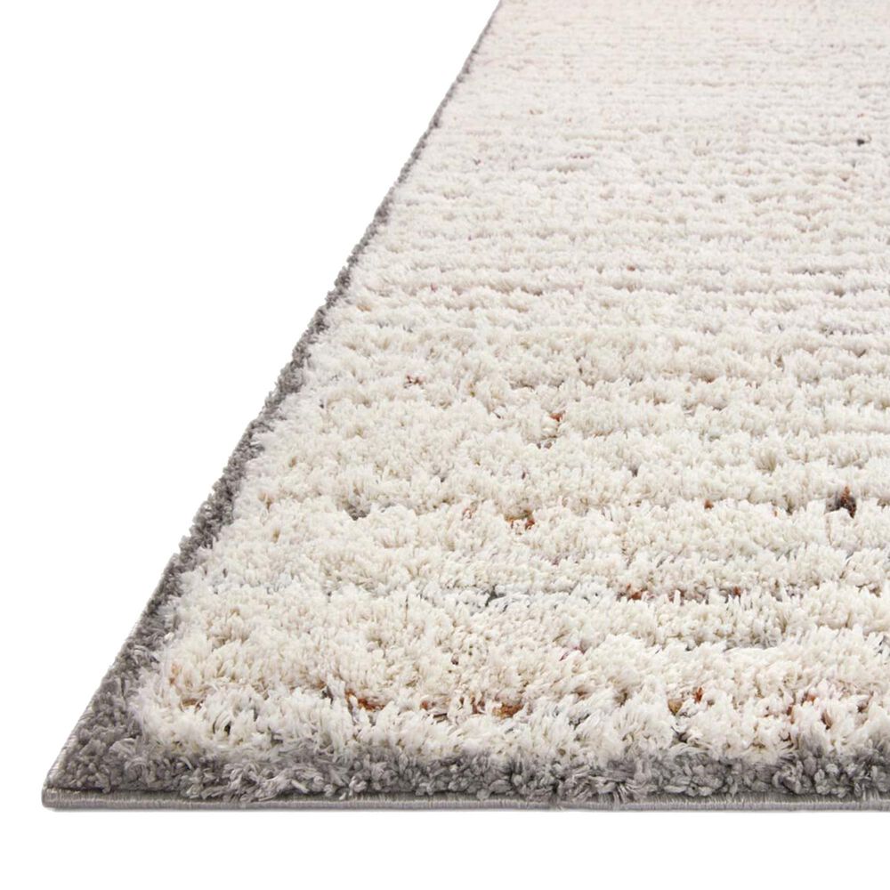 Loloi Levitt Shag 7&#39;10&quot; x 10&#39; Ivory and Multicolor Area Rug, , large