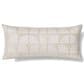Ann Gish Arches 36" x 16" Lumbar Pillow in Pearl, , large