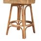 Baxton Studio Bella Swivel Bar Stool in Natural Brown, , large