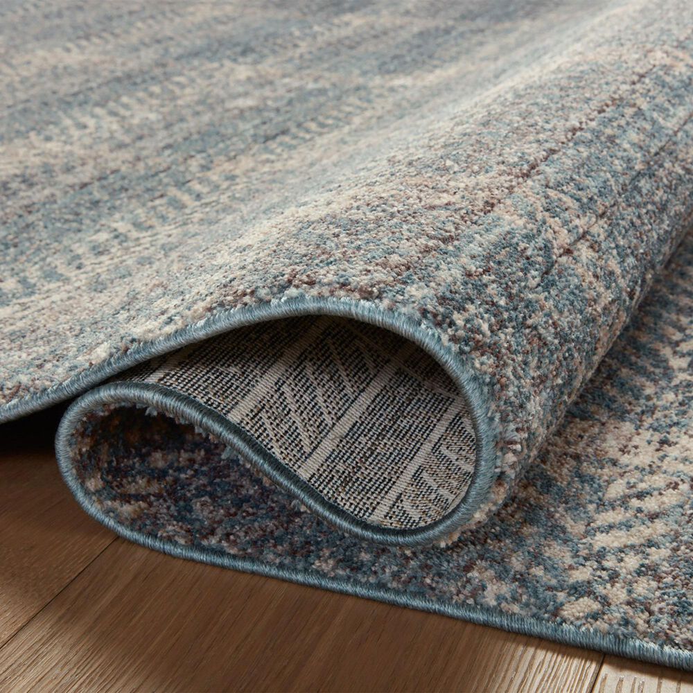 Angela Rose Ember 2&#39;3&quot; x 3&#39;10&quot; Blue and Beige Area Rug, , large