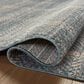 Angela Rose Ember 2"3" x 3"10" Blue and Beige Area Rug, , large