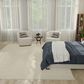 Nourison Calvin Klein Spun 8"6" x 11"6" Ivory Area Rug, , large
