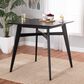 Baxton Studio Leena Counter Height Pub Table in Black, , large