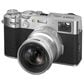 Fujifilm X100VI Point and Shoot Digital Camera in Silver, , large