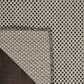 Nourison Courtyard Ivory and Charcoal 8" Square Indoor/Outdoor Area Rug, , large