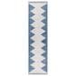Surya Eagean EAG-2355 Dark Blue, Off-White, Navy and Pale Blue 2"7" x 10" Indoor/Outdoor Runner, , large