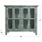 Waltham Rustic Shores 4-Door High Cabinet in Surfside, , large