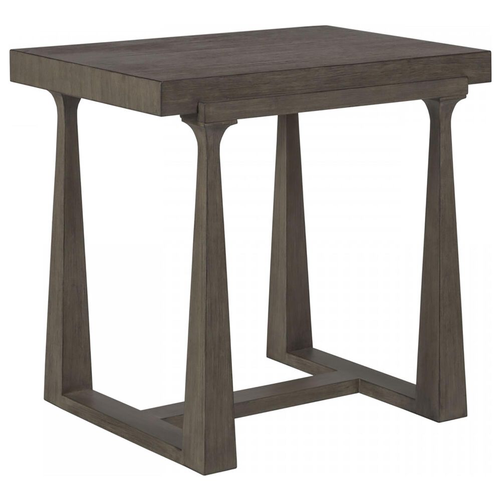 Artistica Metal Grantland Rectangular End Table in Grigio, , large