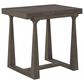 Artistica Metal Grantland Rectangular End Table in Grigio, , large