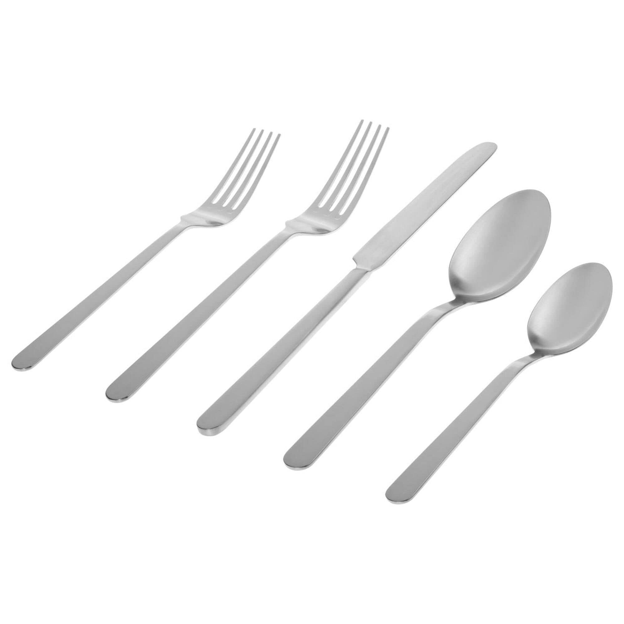 Godinger Silver Lola Matte 20 Piece Flatware Set in Stainless