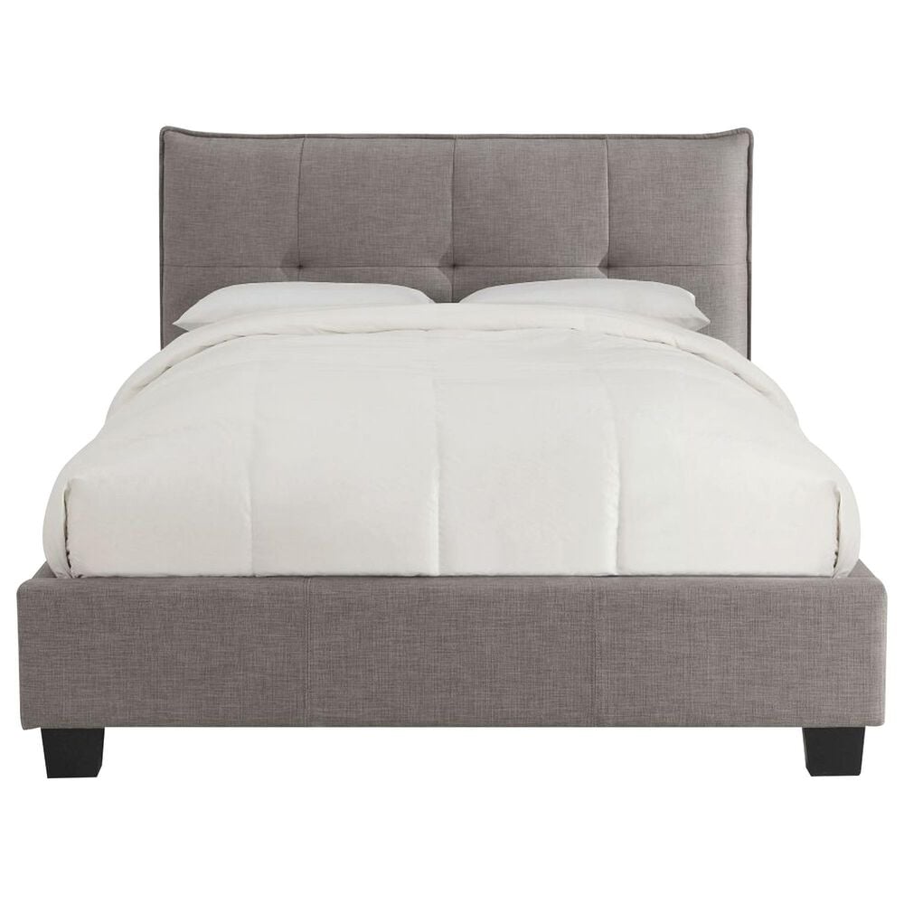 Urban Home Geneva Queen Adona Platform Bed in Dolphin, , large