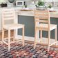 Linon Home Decor Flynn 22" Counter Stool in Unfinished (Set of 2), , large