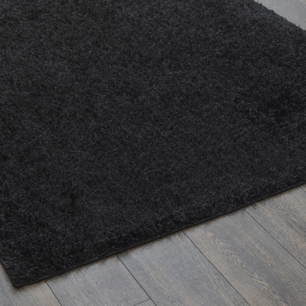 Central Oriental Geneva Black 5&#39; x 7&#39; Area Rug, , large