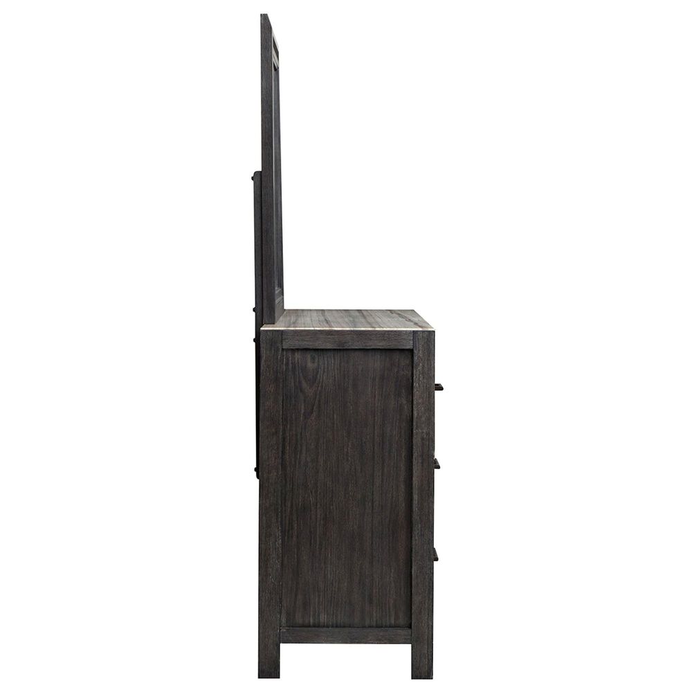 Nicolette Home Plum Creek 3 Piece Queen Panel Bedroom Set in Ravenwood Black, , large