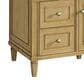 James Martin Vanities Lorelai 48" Single Vanity in Light Natural Oak with 3 cm Lime Delight Quartz Top, , large