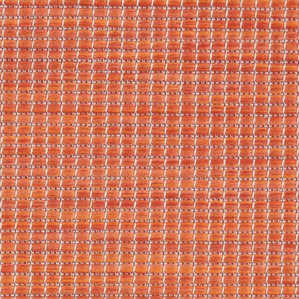 Nourison Positano 10&#39; x 14&#39; Terracotta Indoor/Outdoor Area Rug, , large