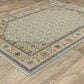 Oriental Weavers Capella Blue and Gold 7"10" x 10"10" Area Rug, , large