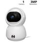 Night Owl Indoor Wi-Fi IP Plug In 3MP Deterrence Camera with Pan, Tilt and 2-Way Audio - White, , large
