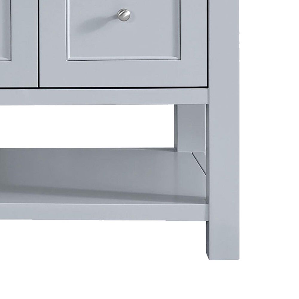 James Martin Vanities Breckenridge 60" Single Bathroom Vanity in Serenity Blue with 3 cm Ethereal Noctis Quartz Top, Rectangular Sink and FreePower Wireless Charger, , large