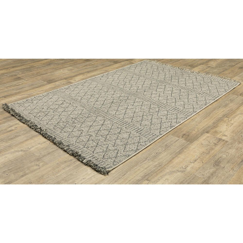 Oriental Weavers Gillian 5560J 6&#39;7&quot; x 9&#39;2&quot; Beige Area Rug, , large