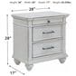 Ashley Kanwyn 3-Piece Queen Storage Bedroom Set in Whitewash, , large