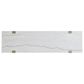 Steve Silver Perth Sofa Table in White and Weathered Sand, , large