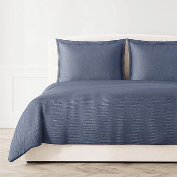 Ann Gish Hollywood King Padded Coverlet in Steel, , large