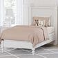 Ashley Mollviney Twin Panel Bed in Matte White, , large