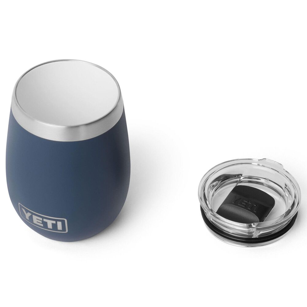 YETI Rambler 10 Oz Wine Tumbler with MagSlider Lid in Navy, , large