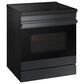 Samsung Bespoke Bespoke 6.3 Cu. Ft. Smart Slide-In Induction Electric Range with Ambient Edge Lighting in Matte Black Steel, , large