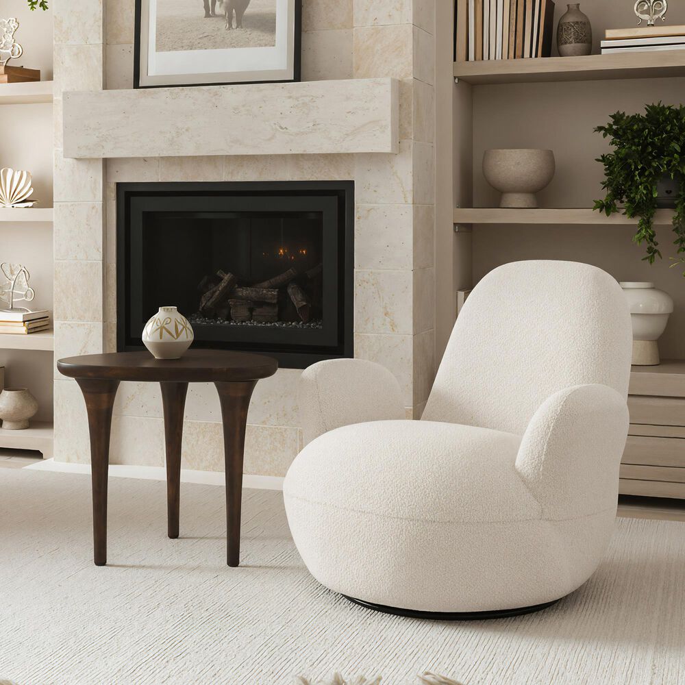 Zuo Modern Spiker Side Table in Walnut, , large