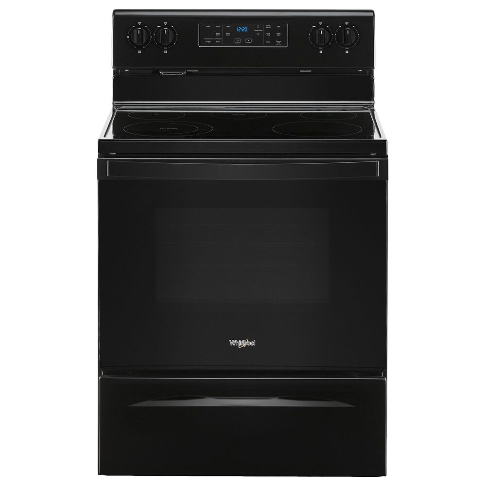Whirlpool 5.3 Cu. Ft. Electric Range with 5-Elements in Black, , large