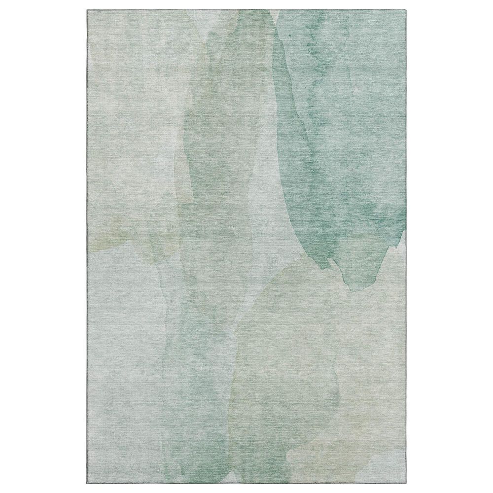 Dalyn Rug Company Ravenna RN12 8" x 10" Aqua Area Rug, , large