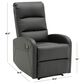 Lumisource Dormi Recliner Chair in Beige, , large