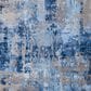 Nourison Prismatic PRS10 3"9" x 5"9" Blue and Grey Area Rug, , large