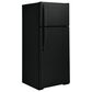 GE Appliances 18 Cu. Ft. 28" Top Freezer Refrigerator in Black, , large