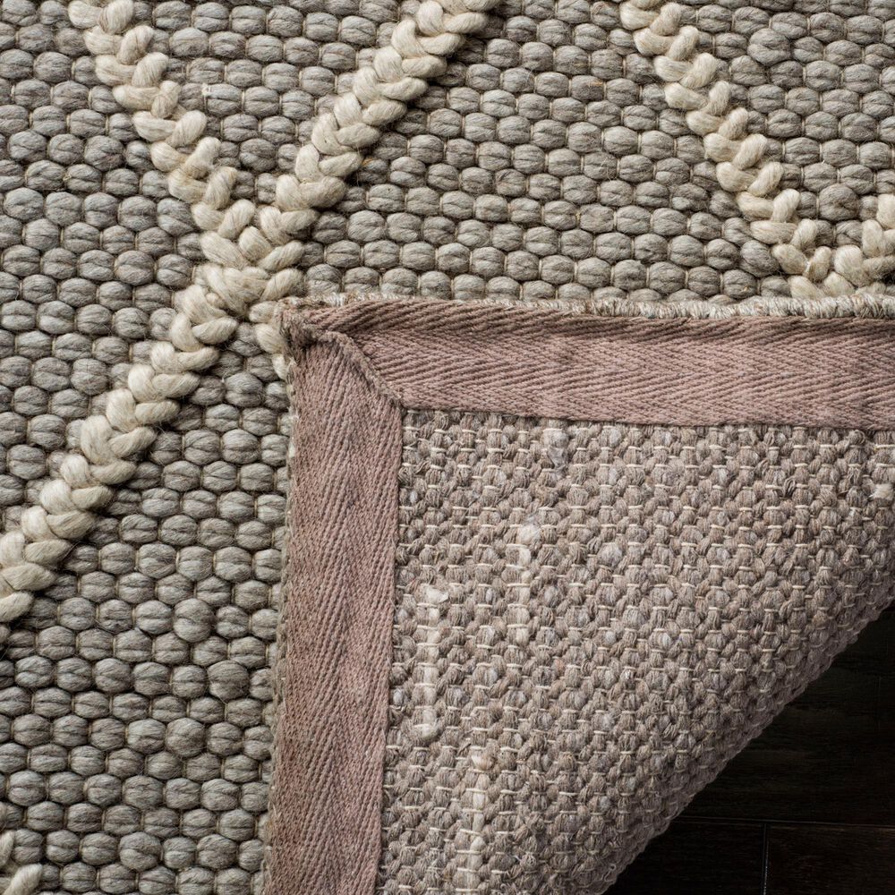 Safavieh Natura Transitional 6&#39; Square Grey Area Rug, , large