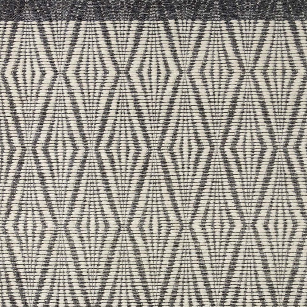 Loloi Kenzie 5&#39; x 7&#39;6&quot; Ivory and Charcoal Area Rug, , large
