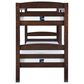 Linon Home Decor Levi Twin Over Twin Bunk Bed in Espresso, , large