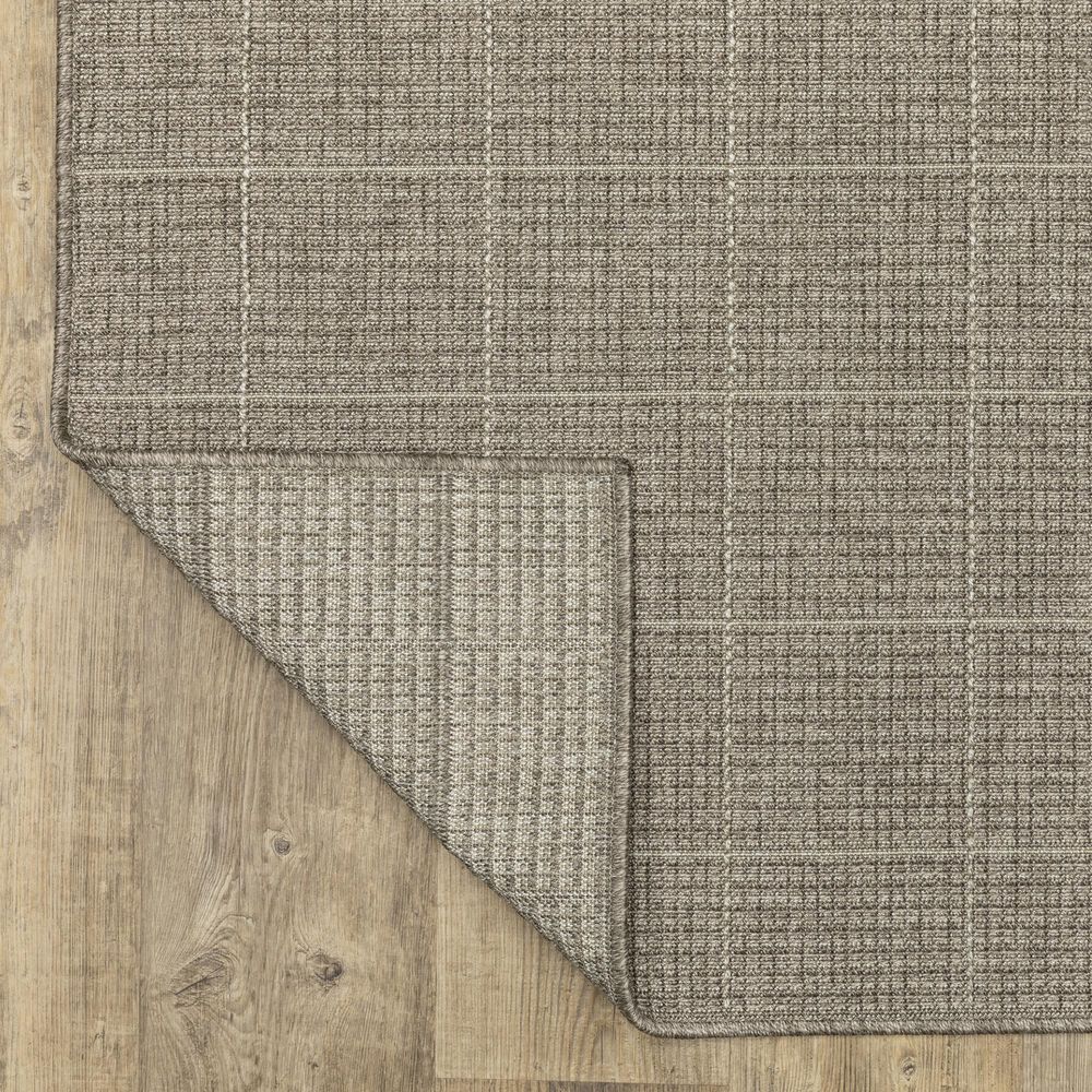 Oriental Weavers Caicos CA04B 6&#39;7&quot; x 9&#39;2&quot; Grey Area Rug, , large